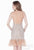 Terani Couture - Crystal Adore Illusion Jewel Neckline Ruffled Cocktail Dress 1621H1054 In Neutral