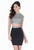 Terani Couture - Two Piece Jewel Neckline Pearl Embellishment Cocktail Dress 1622H1108 In Black