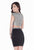 Terani Couture - Two Piece Jewel Neckline Pearl Embellishment Cocktail Dress 1622H1108 In Black