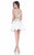 Terani Couture - Embellished Two Piece Shore Evening Dress 1622H1147 In White