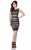 Terani Couture - Lace and Metallic Glitter Dress 1623C1396 In Black and Multi-Color