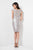 Terani Couture - Off-Shoulder Lace Back Evening Dress 1623C1397 In Silver