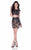 Terani Couture - Floral Illusion Evening  Dress 1623H1216 In Black and  Neutral