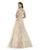 Morrell Maxie - 16246 Beaded Off-Shoulder A-Line Dress In White and Yellow