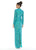 Ashley Lauren - 1625 Allover Sequin Long Sleeve Sheath Evening Gown In Green
