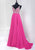 Tiffany Homecoming - 16265 Bejeweled Bodice Chiffon A-Line Gown In Pink
