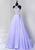 Tiffany Homecoming - 16269 Beaded High Halter Mikado Ballgown In Purple