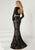 Tiffany Homecoming - 16270 Long Sleeve Two-Piece Sequined Lace Gown In Black and Neutral