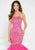 Tiffany Homecoming - 16280 Embellished Halter Mermaid Dress In Pink