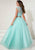 Tiffany Homecoming - 16281 Two Piece High A-line Dress In Green