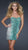 La Femme - Sequined Ombre Sweetheart Sheath Dress 16285 In Green