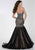 Tiffany Homecoming - 16286 Embellished Sweetheart Tulle/Lace Mermaid Gown In Black and Neutral
