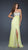 La Femme - Strapless Chiffon Gown with Exquisite Beading 16291 In Yellow and Silver
