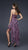 La Femme - Animal Printed Strapless High Low Dress 16293 In Pink and Black