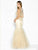 Colors Dress - 1629 Sleeveless Two-Piece Evening Gown in Neutral