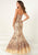 Tiffany Homecoming - 16309 Strapless Sequined Sweetheart Mermaid Dress In Pink and Neutral
