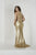 Tiffany Homecoming - 16317 Sleeveless Embellished Sheath Gown In Gold