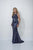 Tiffany Homecoming - 16317 Sleeveless Embellished Sheath Gown In Blue