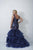 Tiffany Homecoming - 16320 Sleeveless Sequined Mermaid Gown In Blue