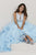 Tiffany Designs - 16338 Beaded Bodice Keyhole Cutout Organza Ballgown In Blue