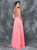 Colors Dress - 1634 Encrusted Sweetheart Evening Dress in Pink