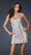 La Femme - Jewel Embellished Ruched Sweetheart Short Sheath Dress 16368 In White