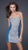 La Femme - Jewel Embellished Ruched Sweetheart Short Sheath Dress 16368 In Blue