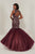 Tiffany Designs - 16370 Beaded Cutout Back Glitter Mermaid Gown