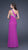 La Femme - Exquisitely Draped Asymmetrical Cutout Sheath Gown 16379 in Pink