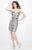Primavera Couture - Strapless Sweetheart Dazzling Detail Cocktail Dress  1644 in Nude