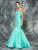 Colors Dress - 1647 Sweetheart Mikado Mermaid Dress in Green