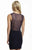 Jolene Collection - 16509 Crystal Speckled Panel Dress In Blue