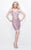 Primavera Couture - Glittering Strapless Cocktail Dress 1651 in Pink
