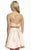 Jolene Collection - 16534 Two-Piece Rosette Satin Dress In Pink