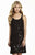 Jolene Collection - 16550 Sequined Scoop Sheath Dress In Black