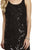 Jolene Collection - 16550 Sequined Scoop Sheath Dress In Black