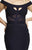 Jolene Collection - 16555 Off Shoulder Sheath Dress In Black