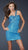 La Femme - Draped Sparkling Sweetheart Sheath Cocktail Dress 16886 in Blue