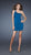 La Femme - Ruched One-Shoulder Cocktail Dress 16887 In Green