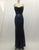 Colors Dress - 1693 Sparkling Sequined String Back Dress in Black