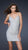 La Femme - Intricately Creased Sweetheart Sheath Cocktail Dress 16994 In Silver