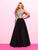 Madison James - V-Neckline Tulle Ballgown 17-245
