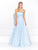 Madison James - Feathered A-Line Ballgown 17-274
