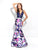 Madison James - V-Neckline Mikado Mermaid Dress 17-289