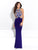 Madison James -  Cut Out Long Jersey Dress 17-300