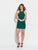 Madison James - 17-505 Beaded Halter Neck Sheath Dress in Green
