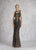 Janique - 17007 Embellished Jewel Sheath Dress In Black