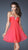Bedazzled and Ruched V-neck Empire Waist Chiffon A-line Dress 17042