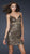 La Femme - 17068 Sequin Embellished V-Neck Cocktail Dress In Gold And Silver