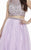 Jolene Collection - 17088 Two-Piece Beaded Evening Gown In Purple